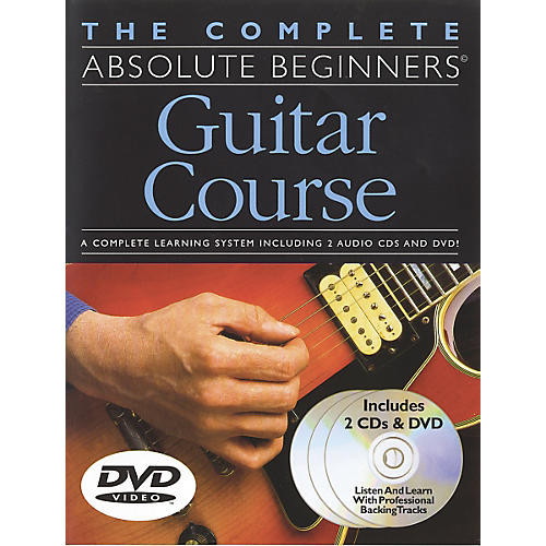 Complete Absolute Beginners Guitar Course (Book/CD/DVD)