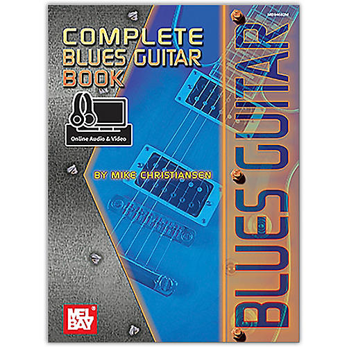 Mel Bay Complete Blues Guitar Book (Book + Online Audio/Video)