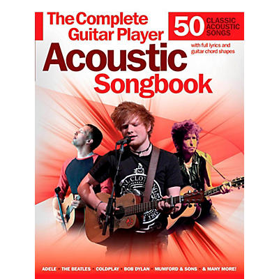 Music Sales Complete Guitar Player Acoustic Songbook