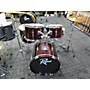 Used Rogue Complete Kit Drum Kit Wine Red Wrap