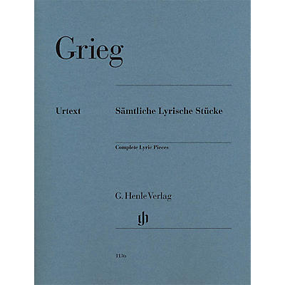 G. Henle Verlag Complete Lyric Pieces Henle Music Folios Series Softcover