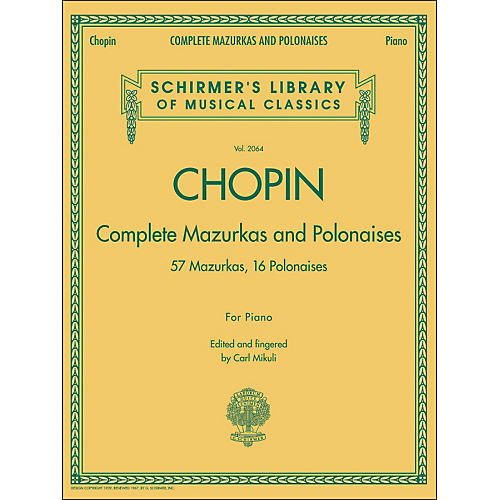 Complete Mazurkas And Polonaises By Chopin