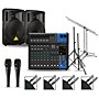 Yamaha Complete PA Package with MG12XUK Mixer and Behringer Eurolive BD Speakers 12