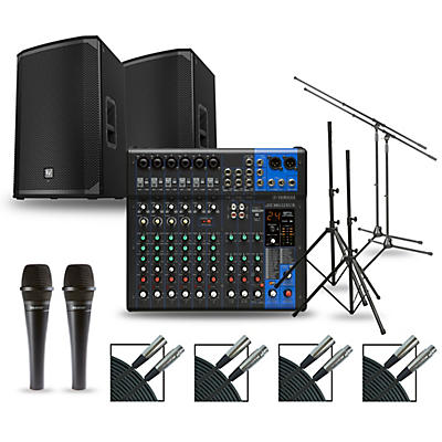 Yamaha Complete PA Package with MG12XUK Mixer and Electro-Voice EKX Speakers