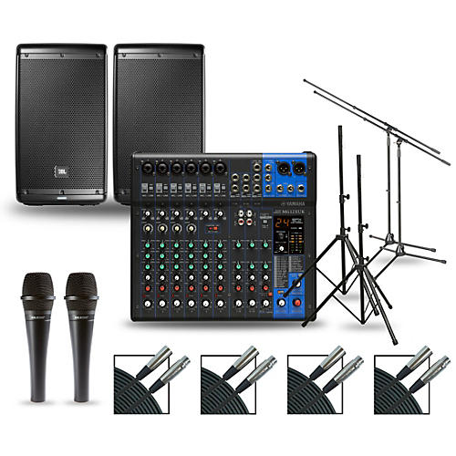 Yamaha Complete PA Package with MG12XUK Mixer and JBL EON600 Speakers 10
