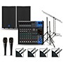 Yamaha Complete PA Package with MG12XUK Mixer and Turbosound Milan Speakers 10