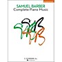 G. Schirmer Complete Piano Music Of Samuel Barber The American Composer Series By Barber