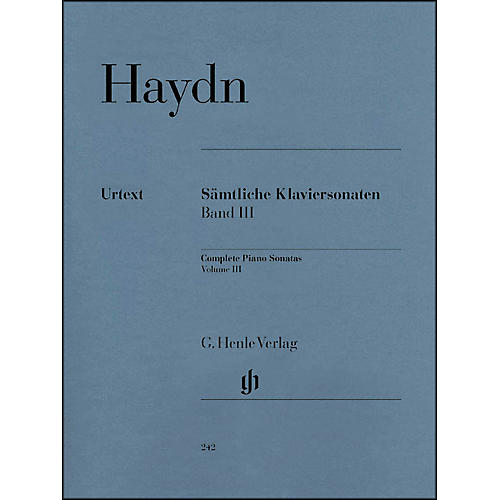 Complete Piano Sonatas - Volume III By Haydn