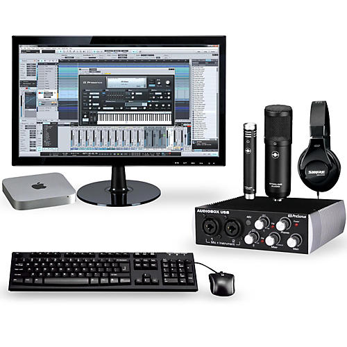 Complete Recording Studio with Mac Mini v5 (MGEM2LL/A)