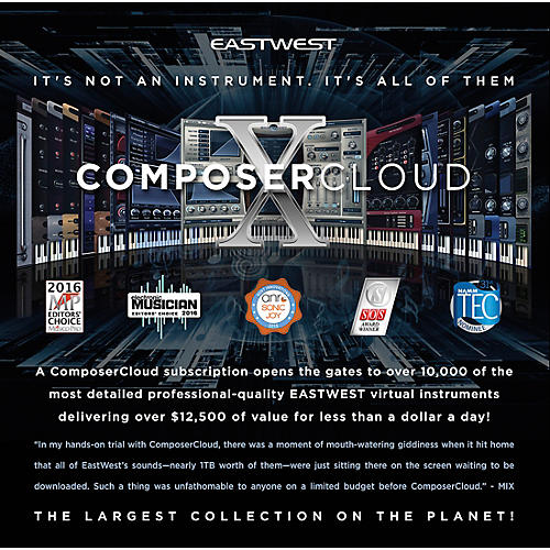 Composer Cloud X Yearly Subscription