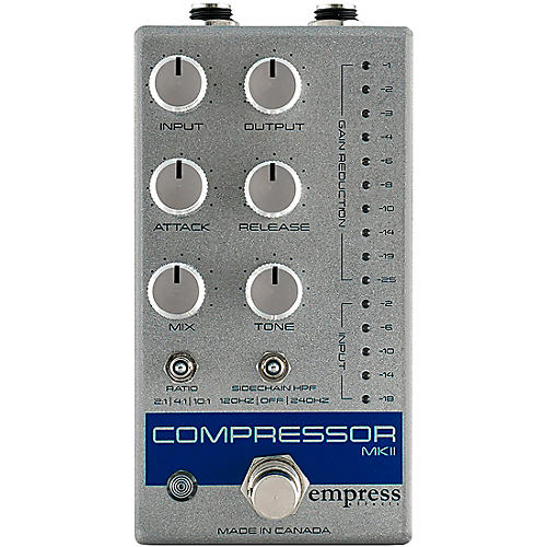 Empress Effects Compressor Mkii Silver Sparkle Condition 1 - Mint