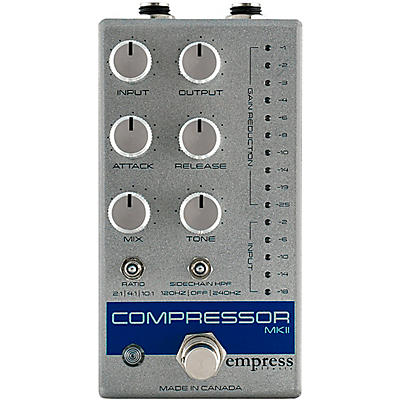 Empress Effects Compressor Mkii Silver Sparkle