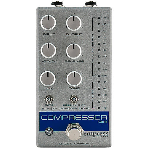 Empress Effects Compressor Mkii Silver Sparkle