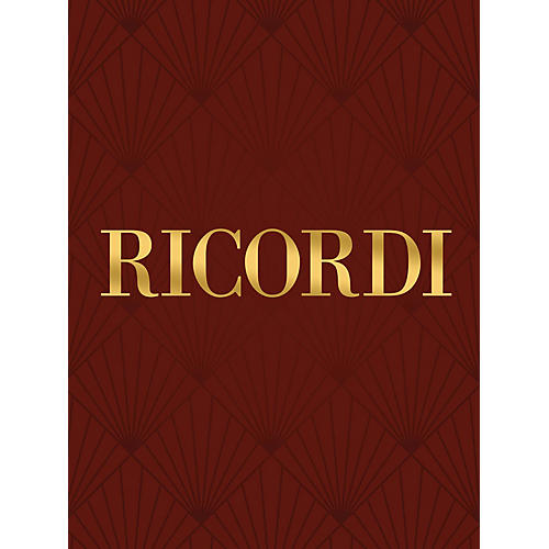 Ricordi Conc in A Major for Strings and Basso Continuo RV158 Study Score by Vivaldi Edited by Angelo Ephrikian
