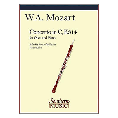 Southern Conc in C, K314 Southern Music Series by Wolfgang Amadeus Mozart Arranged by Richard Blair