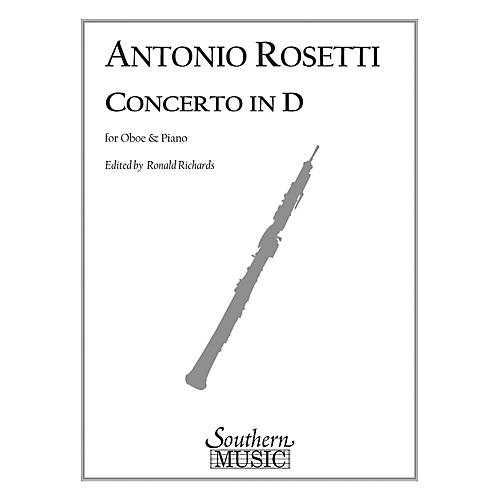 Southern Conc in D (Oboe) Southern Music Series Arranged by Ronald Richards