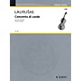 Schott Concento di corde (for 2 Violoncellos - Performance Score) Schott Series Composed by Vytautas Laurusus