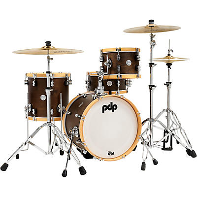 PDP by DW Concept Classic 3-Piece Bop Kit with Natural Hoops