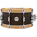 PDP by DW Concept Classic Snare Drum With Wood Hoops 14 x 6.5 in. Ebony/Ebony Hoops14 x 6.5 in. Walnut/Natural Hoops