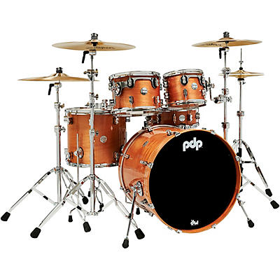 PDP by DW Concept Exotic 5-Piece Maple Shell Pack With Chrome Hardware