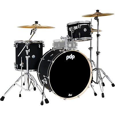 PDP by DW Concept Maple 3-Piece Rock Shell Pack With Chrome Hardware