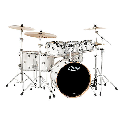 PDP by DW Concept Maple 7-Piece Shell Pack Condition 1 - Mint Pearlescent White