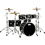 PDP by DW Concept Maple 7-Piece Shell Pack With Chrome Hardware Satin Black