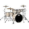 PDP by DW Concept Maple 7-Piece Shell Pack With Chrome Hardware Satin BlackTwisted Ivory
