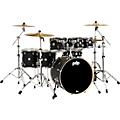 PDP by DW Concept Maple 7-Piece Shell Pack with Chrome Hardware Satin SeafoamCarbon Fiber