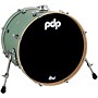 PDP by DW Concept Maple Bass Drum with Chrome Hardware 20 x 16 in. Satin Seafoam