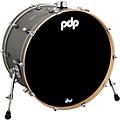 PDP by DW Concept Maple Bass Drum with Chrome Hardware 24 x 14 in. Satin Black24 x 14 in. Satin Pewter