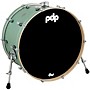 PDP by DW Concept Maple Bass Drum with Chrome Hardware 24 x 14 in. Satin Seafoam