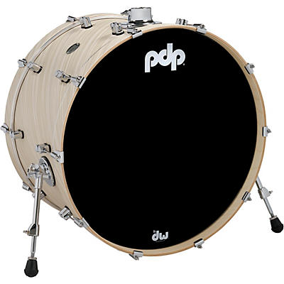 PDP Concept Maple Bass Drum with Chrome Hardware