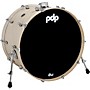 PDP Concept Maple Bass Drum with Chrome Hardware 24 x 14 in. Twisted Ivory