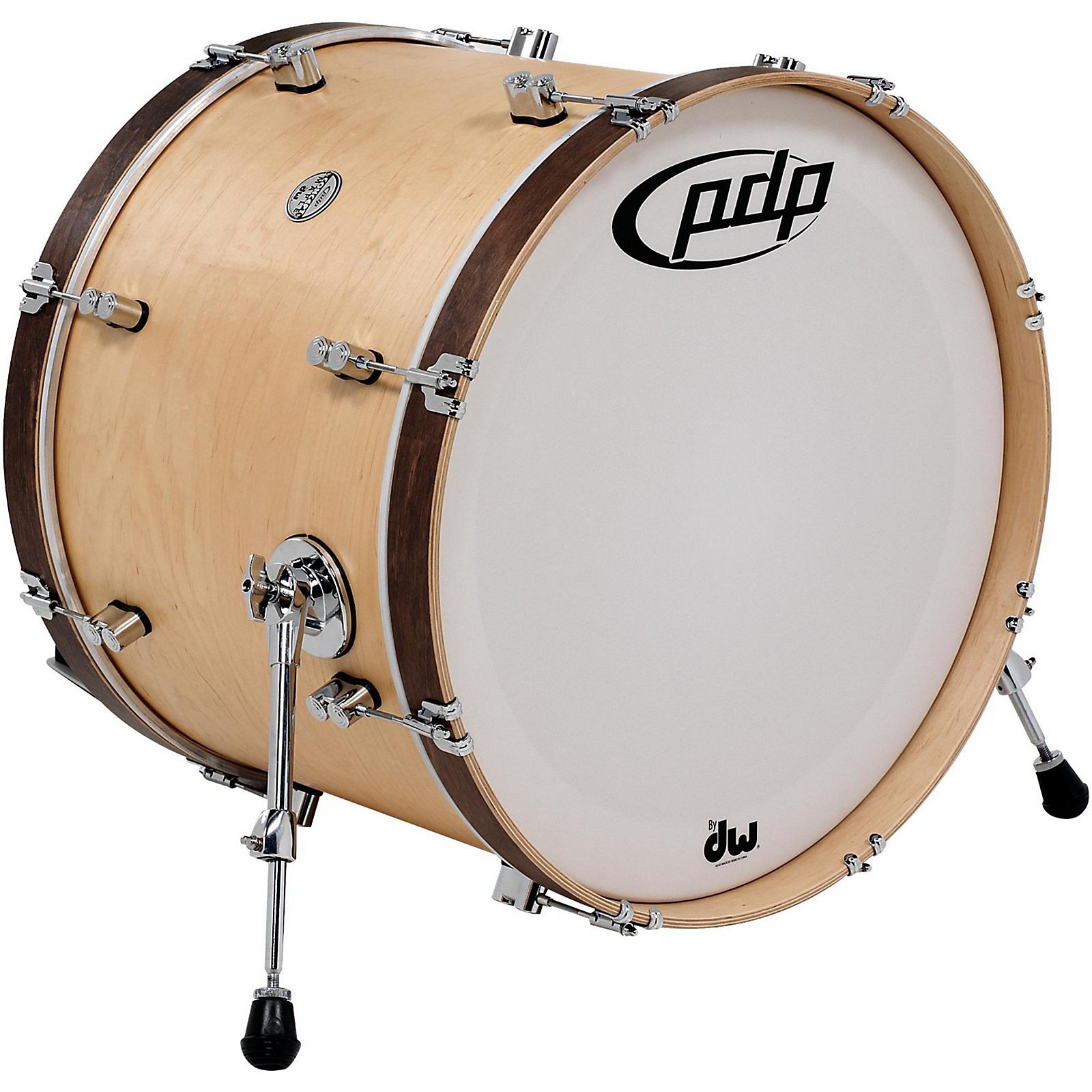 PDP by DW Concept Maple Classic Bass Drum with Tobacco Hoops Musician's Friend
