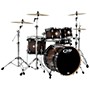 PDP by DW Concept Maple Exotic Series 5-Piece Shell Pack Walnut to Charcoal Burst