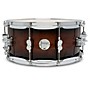 PDP by DW Concept Maple Exotic Snare Drum 14 x 6.5 in. Walnut to Charcoal Burst