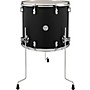 PDP by DW Concept Maple Floor Tom with Chrome Hardware 18 x 16 in. Carbon Fiber