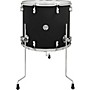 PDP by DW Concept Maple Floor Tom with Chrome Hardware 18 x 16 in. Satin Black