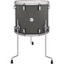 PDP by DW Concept Maple Floor Tom with Chrome Hardware 18 x 16 in. Satin Pewter