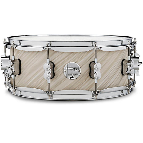 PDP Concept Maple Snare Drum With Chrome Hardware 14 x 5.5 in. Twisted Ivory