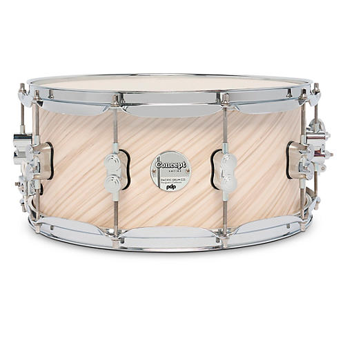 PDP Concept Maple Snare Drum With Chrome Hardware 14 x 6.5 in. Twisted Ivory