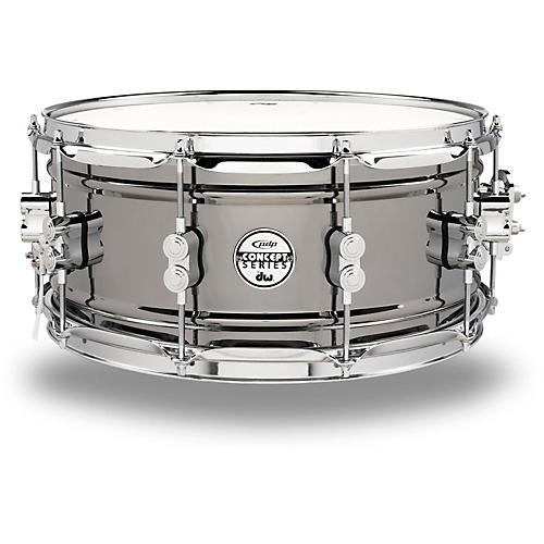 PDP by DW Concept Series Black Nickel Over Steel Snare Drum 14x6.5 Inch