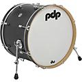 PDP by DW Concept Series Classic Wood Hoop Bass Drum 26 x 14 in. Natural/Walnut22 x 16 in. Ebony Stain