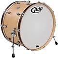 PDP by DW Concept Series Classic Wood Hoop Bass Drum 26 x 14 in. Natural/Walnut24 x 14 in. Natural/Walnut