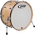 PDP by DW Concept Series Classic Wood Hoop Bass Drum 26 x 14 in. Natural/Walnut26 x 14 in. Natural/Walnut