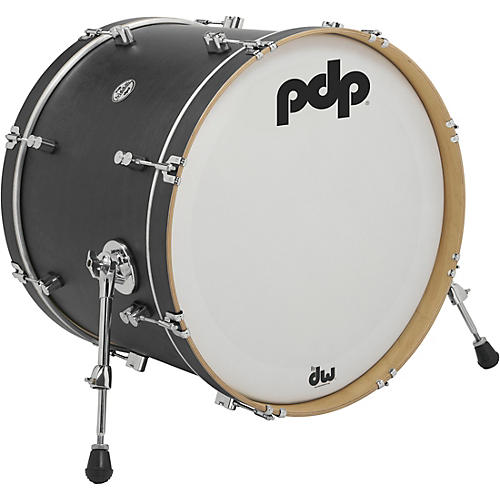PDP by DW Concept Series Classic Wood Hoop Bass Drum Condition 1 - Mint 22 x 16 in. Ebony Stain