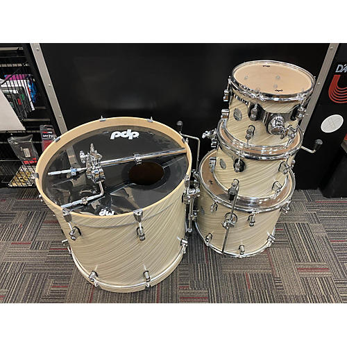 PDP by DW Concept Series Drum Kit Silver Oyster Pearl