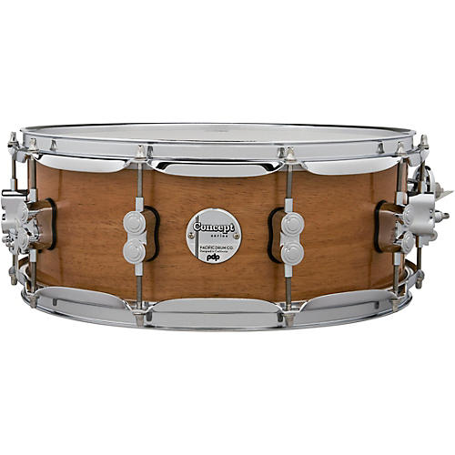 PDP Concept Series Maple Exotic Snare Drum 14 x 5.5 in. Natural Honey Mahogany