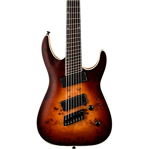 Jackson Concept Series Soloist SLAT7 HT Ebony Fingerboard Electric Guitar Condition 2 - Blemished Satin Bourbon Burst 197881019624